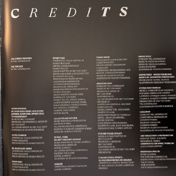 Виниловая пластинка Till Lindemann – Zunge 2025 - 2LP - рис.18