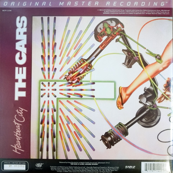 Виниловая пластинка The Cars – Heartbeat City - MFSL - LP - рис.1