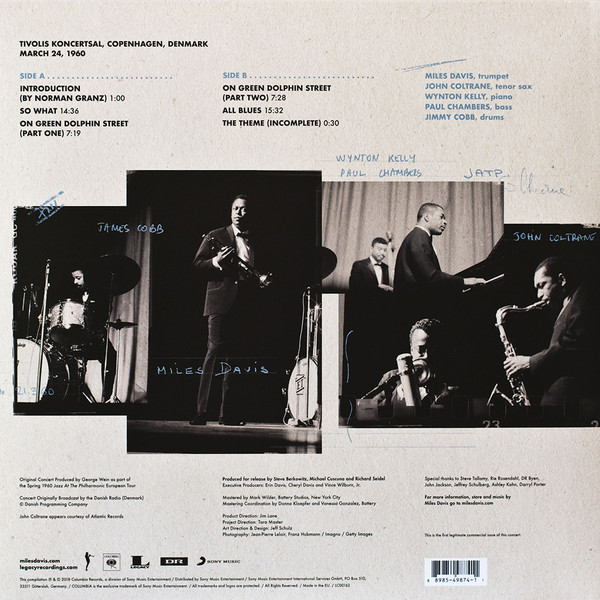 Виниловая пластинка Miles Davis; John Coltrane - The Final Tour: Copenhagen, March 24, 1960 - рис.1