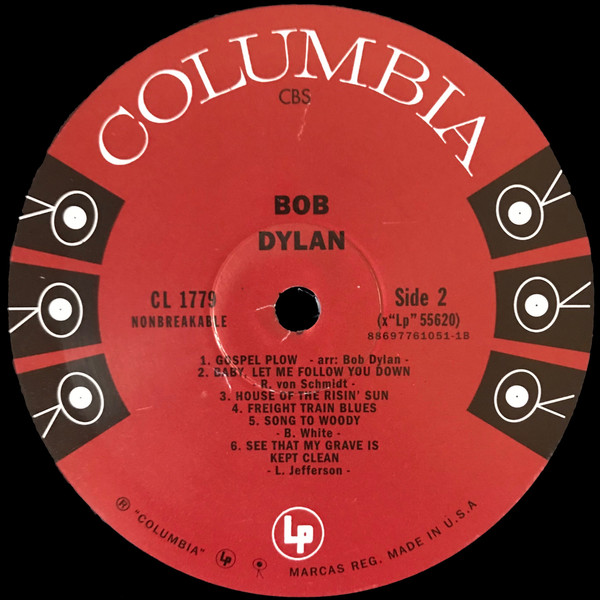Виниловая пластинка Bob Dylan - Bob Dylan - рис.3
