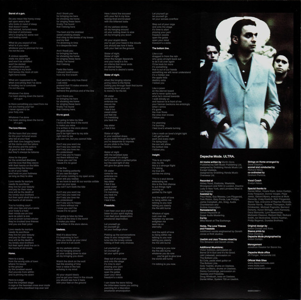 Виниловая пластинка Depeche Mode – Ultra LP - рис.7