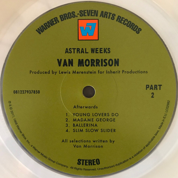 Виниловая пластинка Van Morrison - Astral Weeks - рис.3
