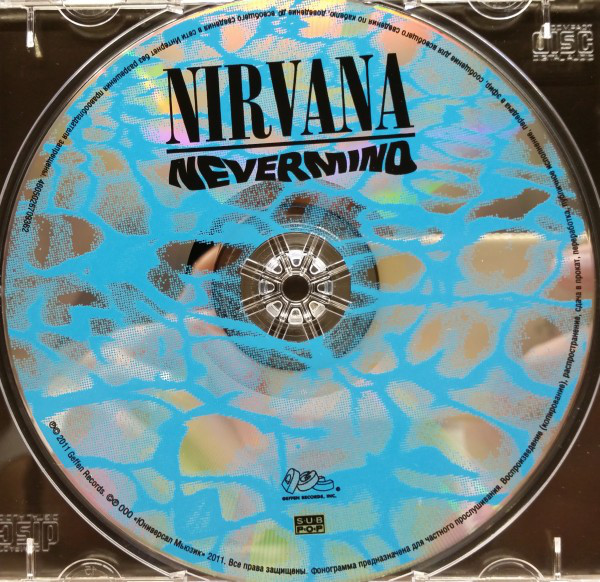 CD-диск Nirvana - Nevermind - рис.2