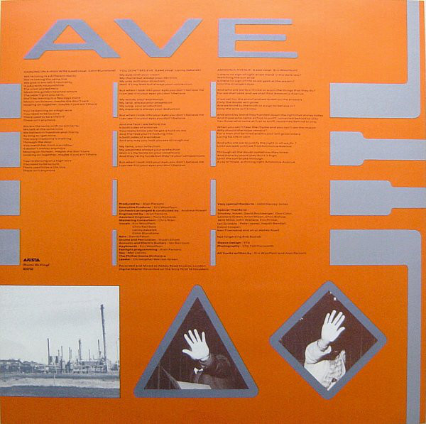 Виниловая пластинка The Alan Parsons Project - Ammonia Avenue - рис.3