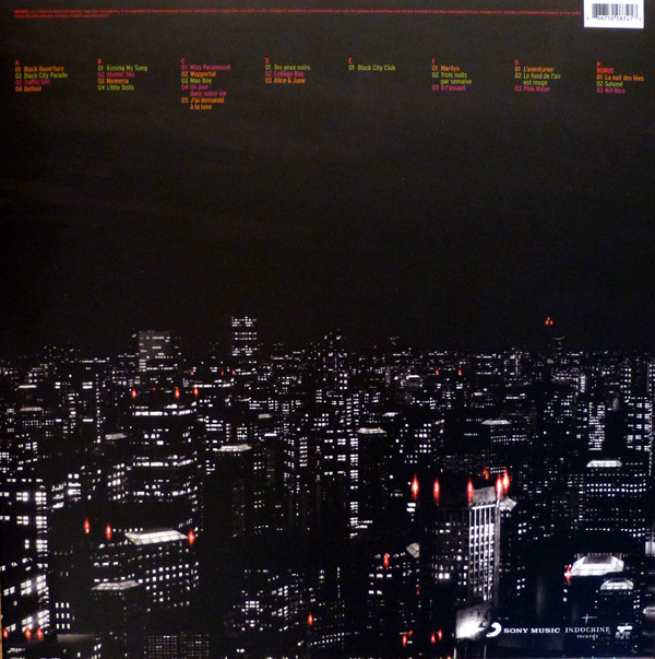 Виниловая пластинка Indochine - Black City Tour - рис.1
