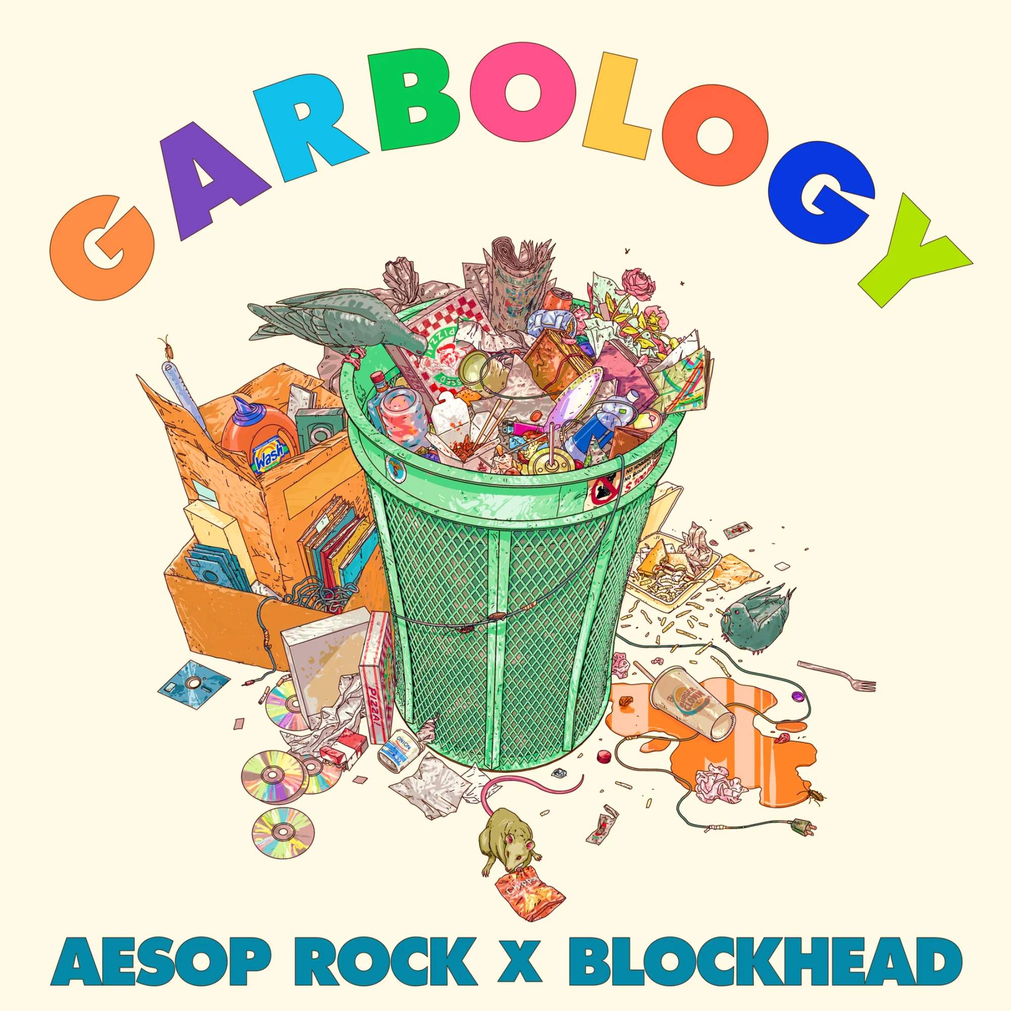

Пластинка Aesop Rock, - Blockhead - Garbology (coloured) - 2LP
