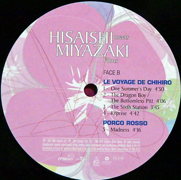 Виниловая пластинка Joe Hisaishi - Hisaishi Meets Miyazaki Films - рис.3