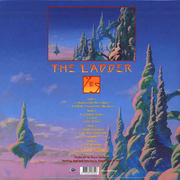 Виниловая пластинка YES THE LADDER LP - рис.1