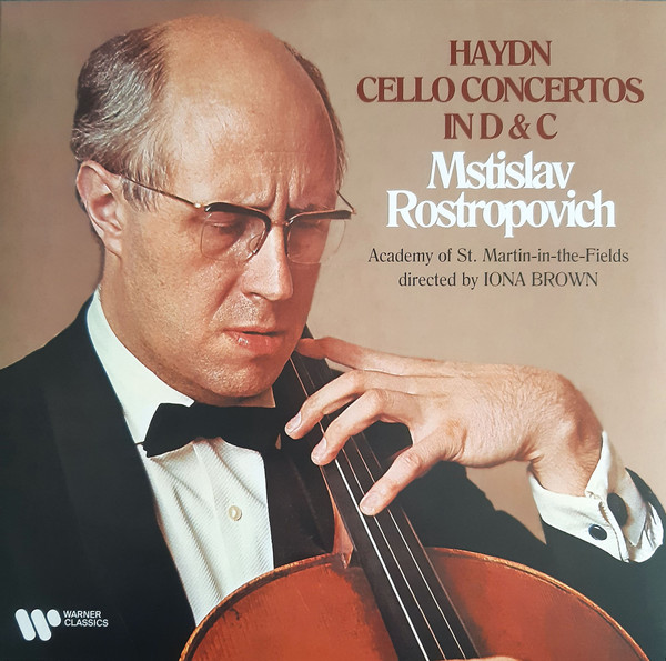 Виниловая пластинка Mstislav Rostropovich – Cello Concertos In D & C LP - рис.0