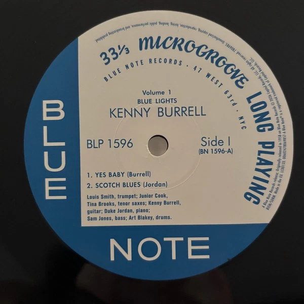 Виниловая пластинка Kenny Burrell - Blue Lights (Volume 1) LP - рис.6