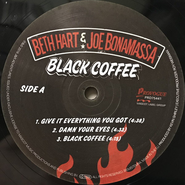 Виниловая пластинка Beth Hart, Joe Bonamassa - Black Coffee - рис.3