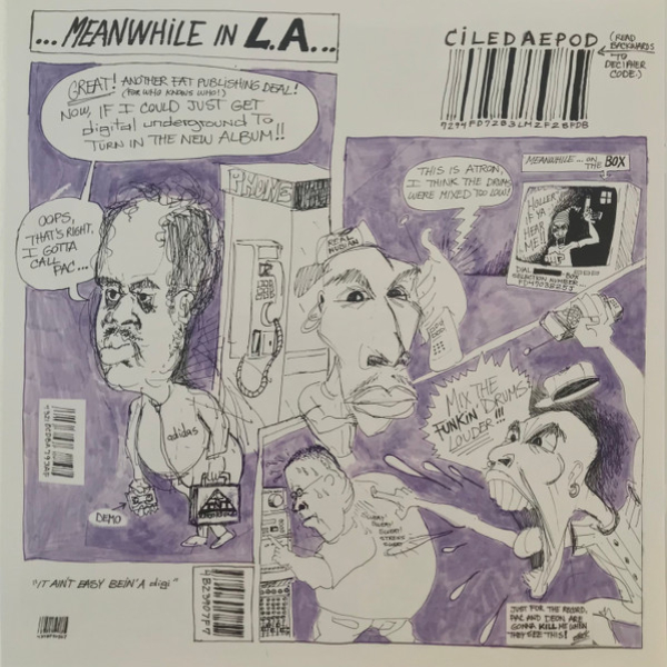 Виниловая пластинка Digital Underground – The "Body-Hat" Syndrome (coloured) - 2LP - рис.14