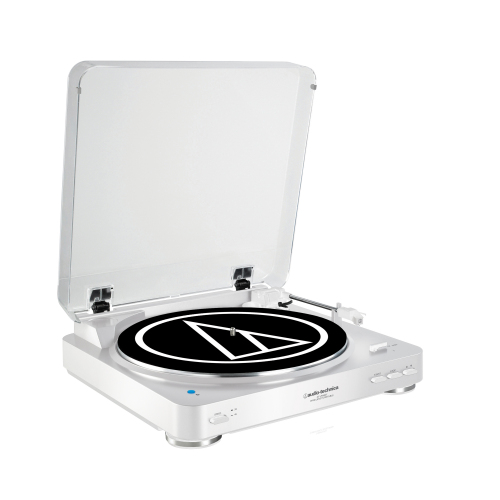 Проигрыватель винила Audio-Technica AT-LP60BT White - рис.0
