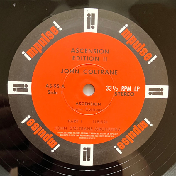 Виниловая пластинка John Coltrane – Ascension I & II (Analogue) - 2LP - рис.6