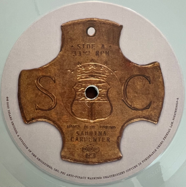 Виниловая пластинка Sabrina Carpenter – Man's Best Friend (Opaque Light Blue) LP - рис.2