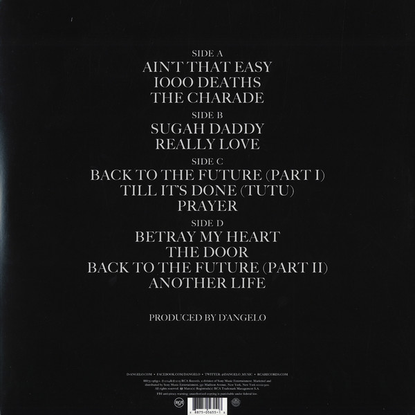 Виниловая пластинка D'Angelo; The Vanguard - Black Messiah - рис.3