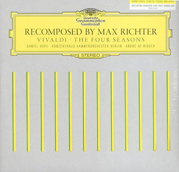 Виниловая пластинка Max Richter; Vivaldi; Daniel Hope; Konzerthaus Kammerorchester Berlin; Andre de Ridder - Recomposed By Max Richter: Vivaldi - The Four Seasons - рис.0