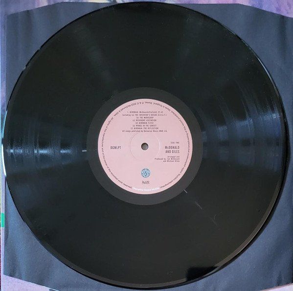 Виниловая пластинка McDonald & Giles – McDonald and Giles LP - рис.6