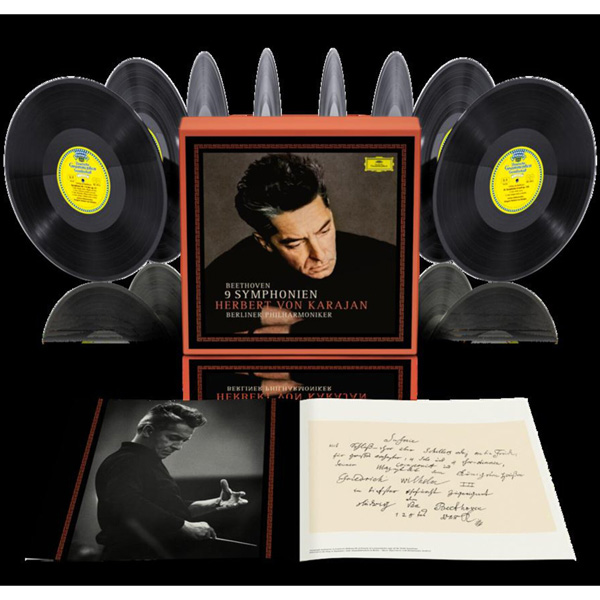 Бокс-сет Beethoven Karajan Herbert von - 9 Symphonien Box LP - рис.2