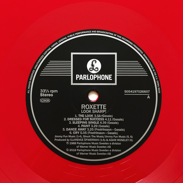 Виниловая пластинка Roxette – Look Sharp! (LP) - рис.2