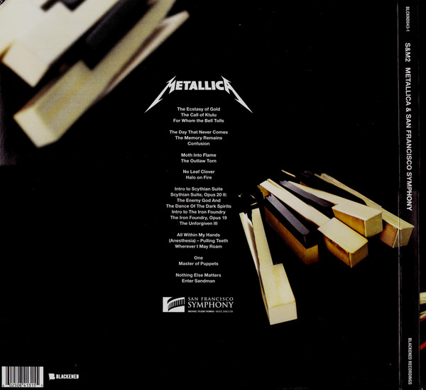 Виниловая пластинка Metallica & San Francisco Symphony – S&M2 4LP - рис.1