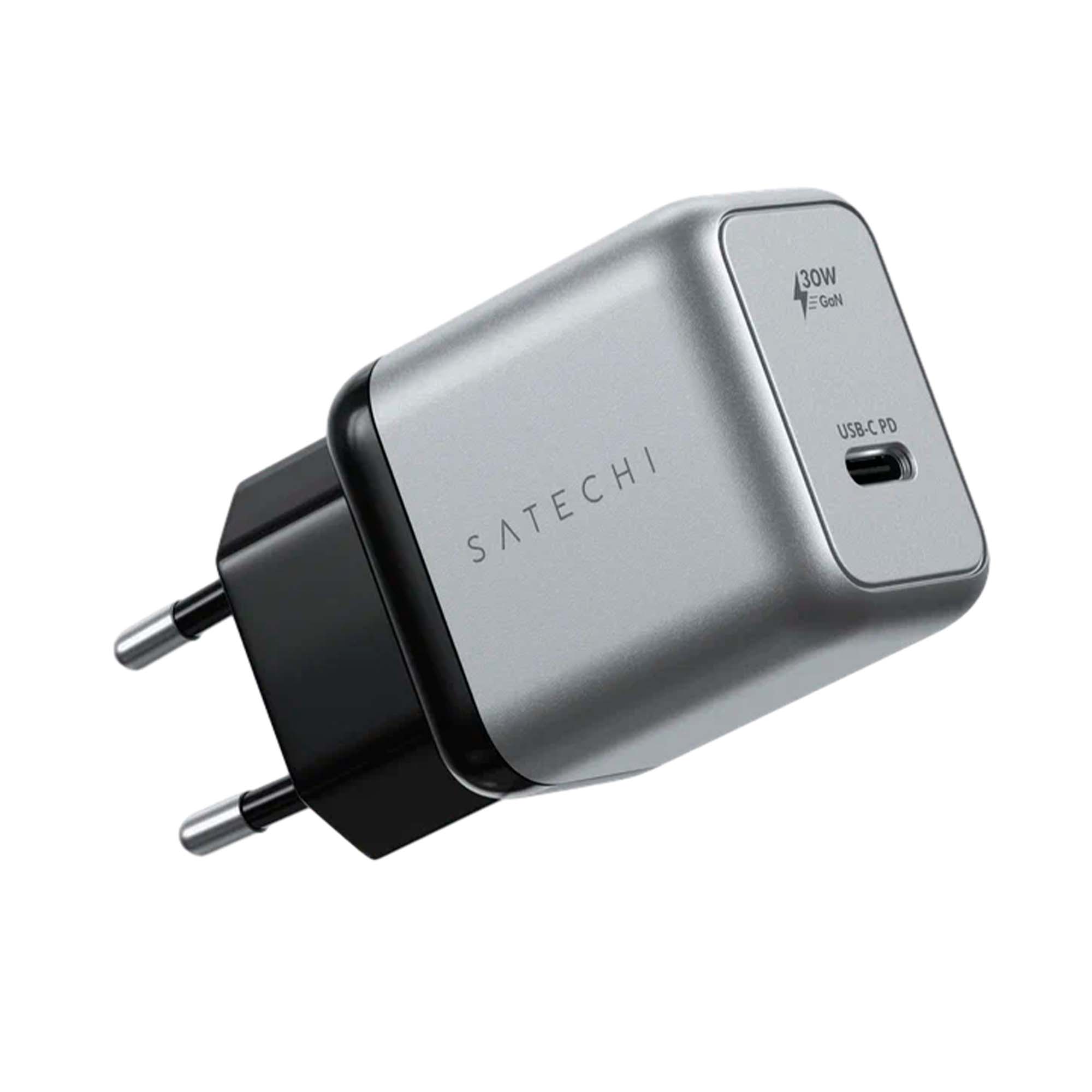 Сетевое зарядное устройство Satechi 30W USB-C Space Gray - фото 1