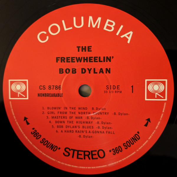 Виниловая пластинка Bob Dylan - The Freewheelin' Bob Dylan - рис.3