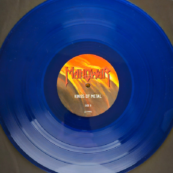 Виниловая пластинка Manowar – Kings Of Metal (Transparent Blue) LP - рис.4