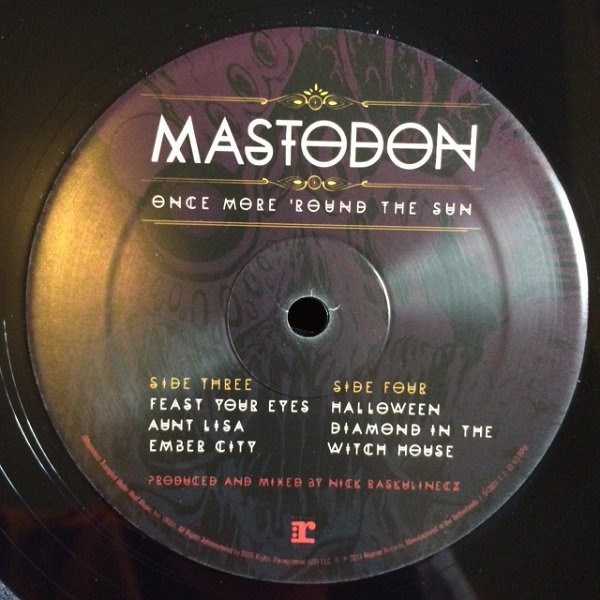Виниловая пластинка Mastodon - Once More 'Round The Sun (2014) - рис.3