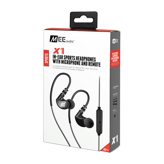 Наушники MEE Audio X1 Black - рис.3