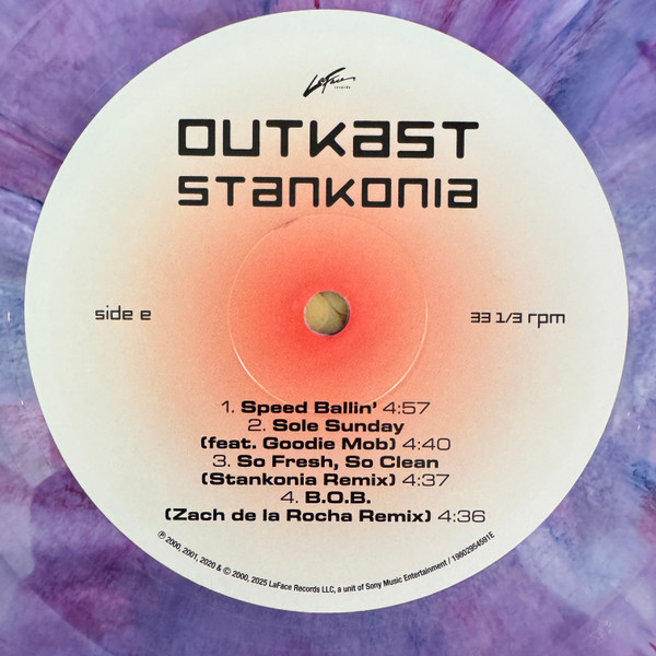 Виниловая пластинка OutKast – Stankonia (25th Anniversary) (Purple Marble) - 3LP - рис.14