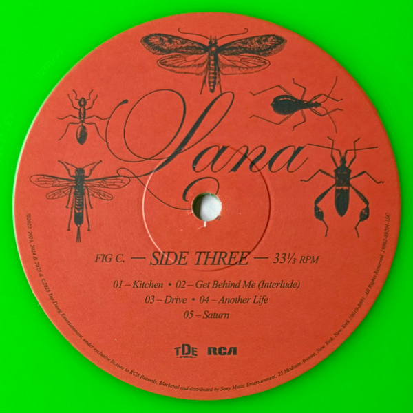 Виниловая пластинка SZA – SOS Deluxe: Lana (coloured) - 4LP - рис.11