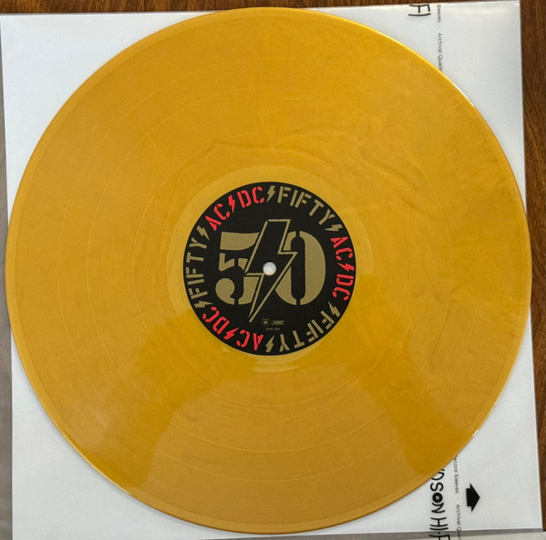Виниловая пластинка AC/DC – Let There Be Rock Coloured Gold LP - рис.1