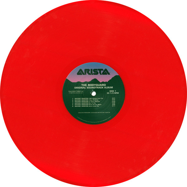 Виниловая пластинка Whitney Houston – The Bodyguard (Original Soundtrack Album) Red LP - рис.3