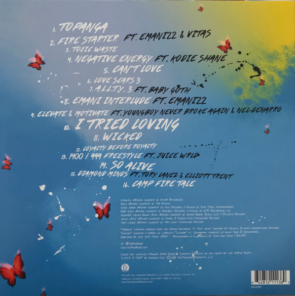 Виниловая пластинка Trippie Redd – A Love Letter To You 3 - LP - рис.1
