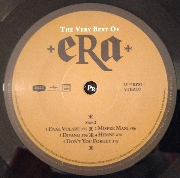 Виниловая пластинка Era – The Very Best Of LP - рис.3