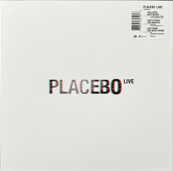 Виниловая пластинка Placebo - Live - Clear Coloured 2LP + CD + Blu-Ray Box Set - рис.0