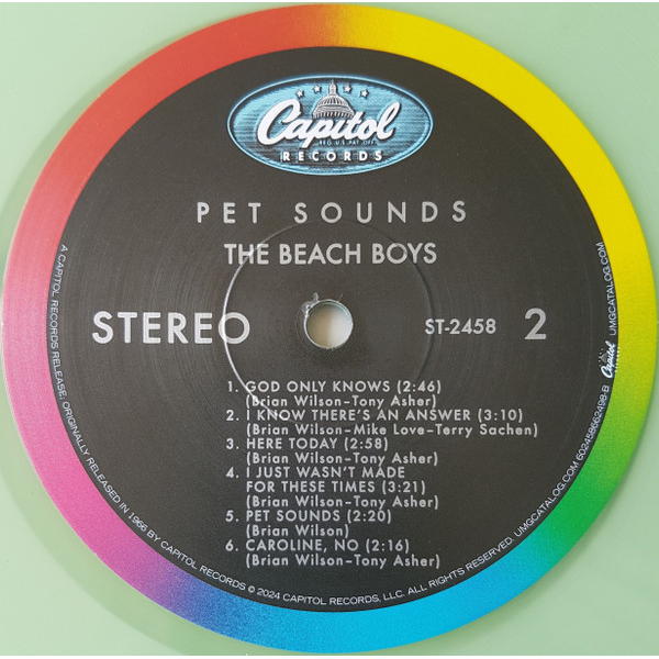 Виниловая пластинка Beach Boys - The Pet Sounds (coloured) LP - рис.4