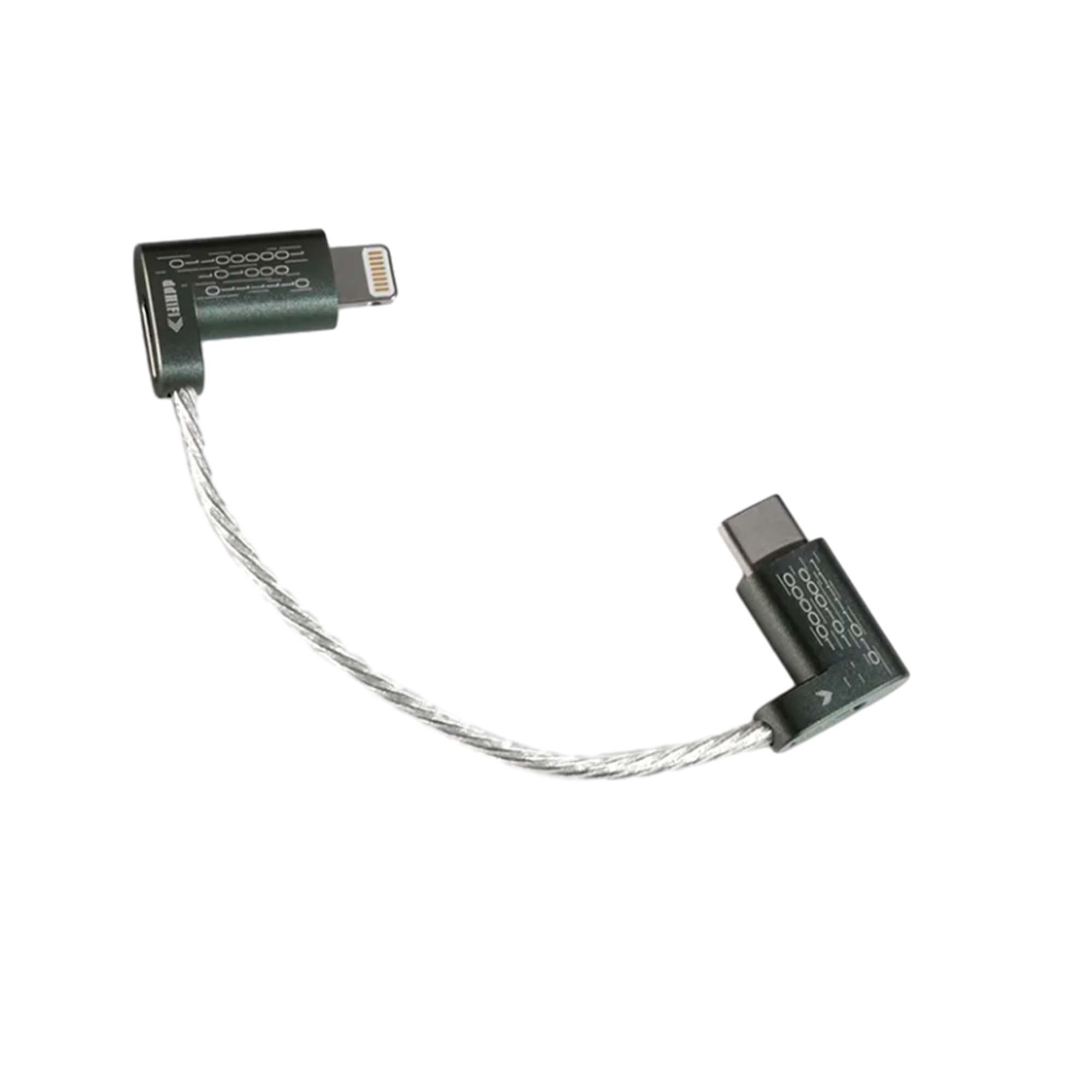 Кабель ddHiFi MFi06 Lightning - USB-C 80mm - фото 1