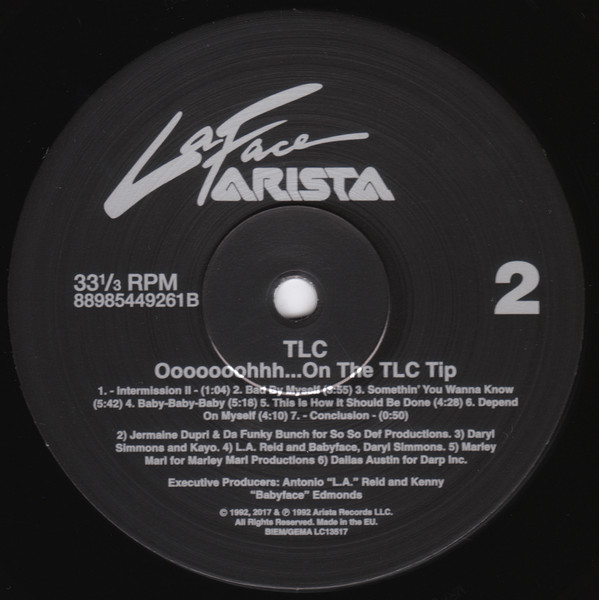 Виниловая пластинка TLC - Ooooooohhh...On The TLC Tip - рис.3