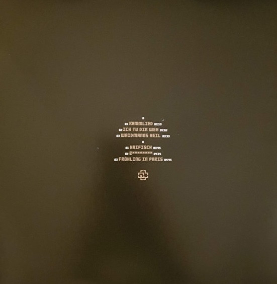 Виниловая пластинка Rammstein Liebe Ist Fur Alle Da - 2LP - рис.10