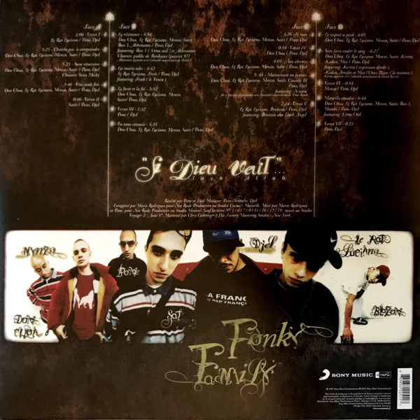Виниловая пластинка Fonky Family - Si Dieu Veut...Inch Allah - рис.1