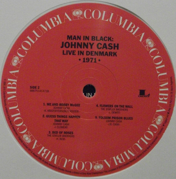 Виниловая пластинка Johnny Cash - Man In Black: Live In Denmark 1971 - рис.3