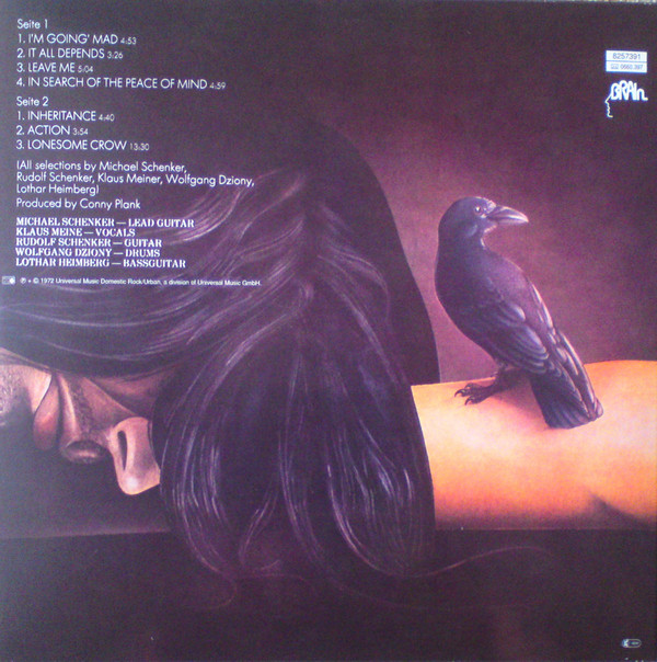 Виниловая пластинка Scorpions - Lonesome Crow - рис.1