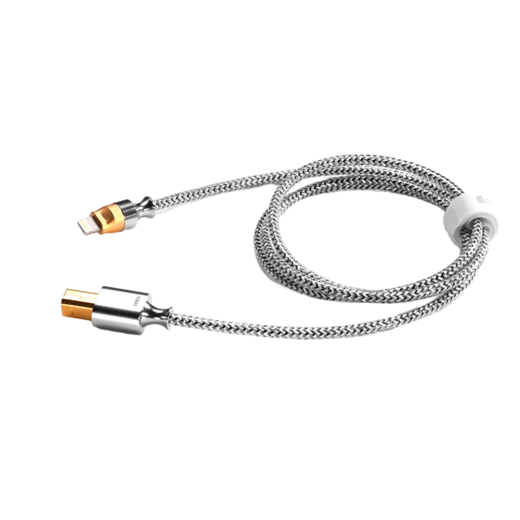 Кабель ddHiFi TC07BL Lightning - USB-B 1m - фото 1