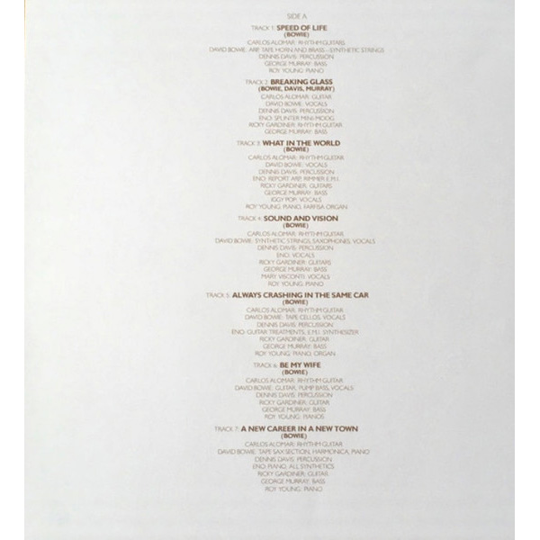 Виниловая пластинка David Bowie – Low (45th Anniversary) LP - рис.3