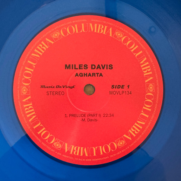 Виниловая пластинка Miles Davis – Agharta (Translucent Blue) - 2LP - рис.6