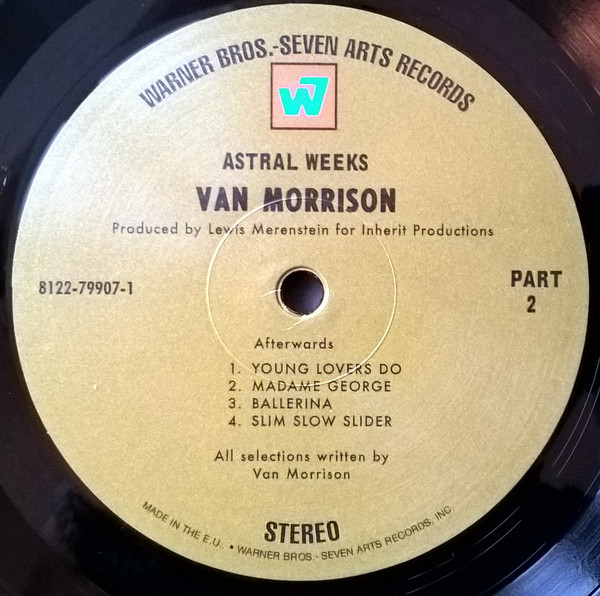Виниловая пластинка Van Morrison - Astral Weeks - рис.3