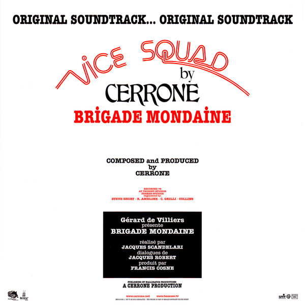 Бокс-сет Cerrone - Brigade Mondaine (Original Soundtracks, Box-set) - 3LP + 3CD - рис.12