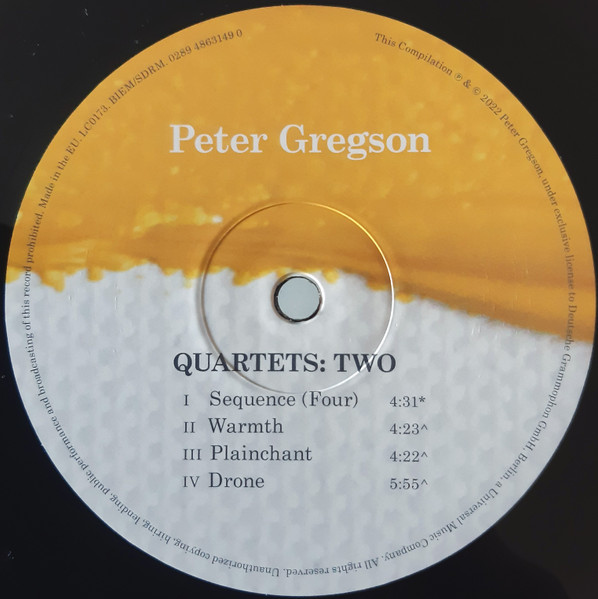 Виниловая пластинка Peter Gregson – Quartets 2LP - рис.2
